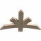 Ekena Millwork Davenport Rough Sawn Timber Gable Bracket, Douglas Fir, 36"W x 23"H x 2"D x 4"F, 15/12 Pitch GBW036X23X0204DAV00RDF - alternate 2